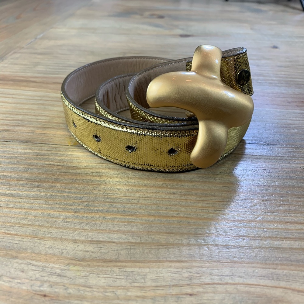 Via Condetti Genuine Reptile Belt